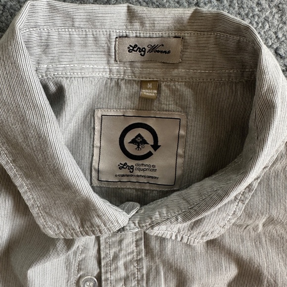 Lrg vintage short sleeve button-up - M - "Children Vision" Woven - Picture 3 of 6